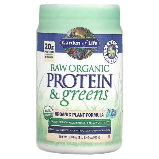 RAW Protein and Greens Vanilla Garden of life