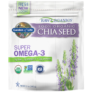 Raw Organics - Organic Chia Seeds Garden of life