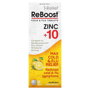 ReBoost Zinc +10 Cold & Flu MediNatura