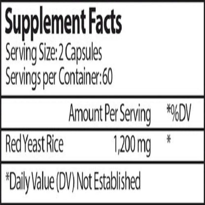 Red Yeast Rice (Rx) 600 mg Vinco