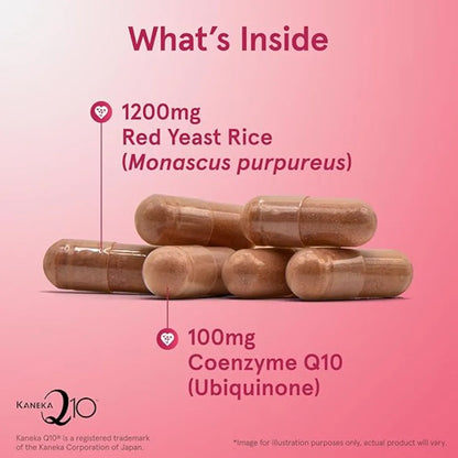 Red Yeast Rice + Co-Q10 by Jarrow Formulas at Nutriessential.com