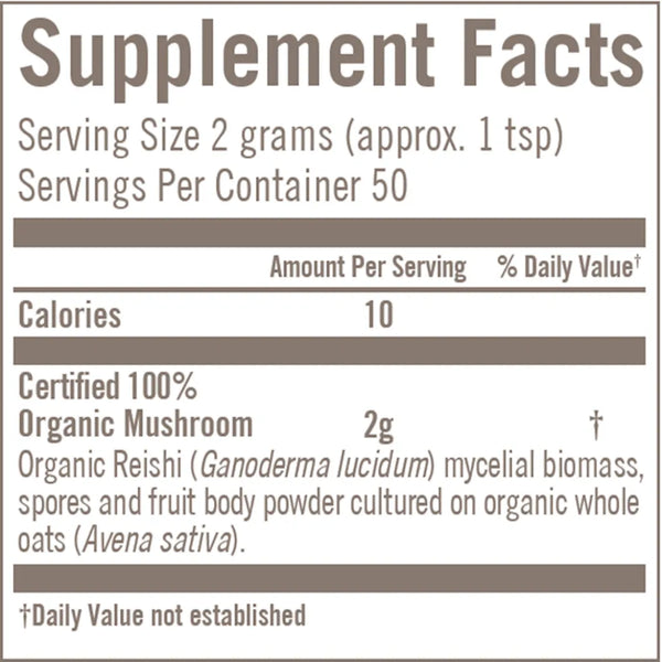 Reishi Mushroom Superfood Powder Om Mushrooms