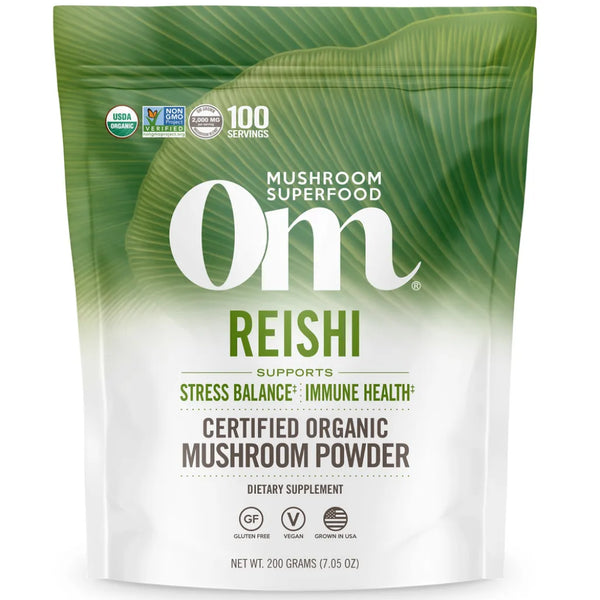 Reishi (Ganoderma lucidum) by &nbsp;Om Mushroom