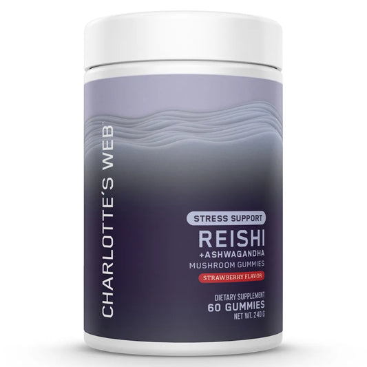 Reishi+Ashwagandha Stress Support Gummy-Charlotte's Web
