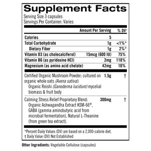 Relax Mushroom Capsules om mushroom