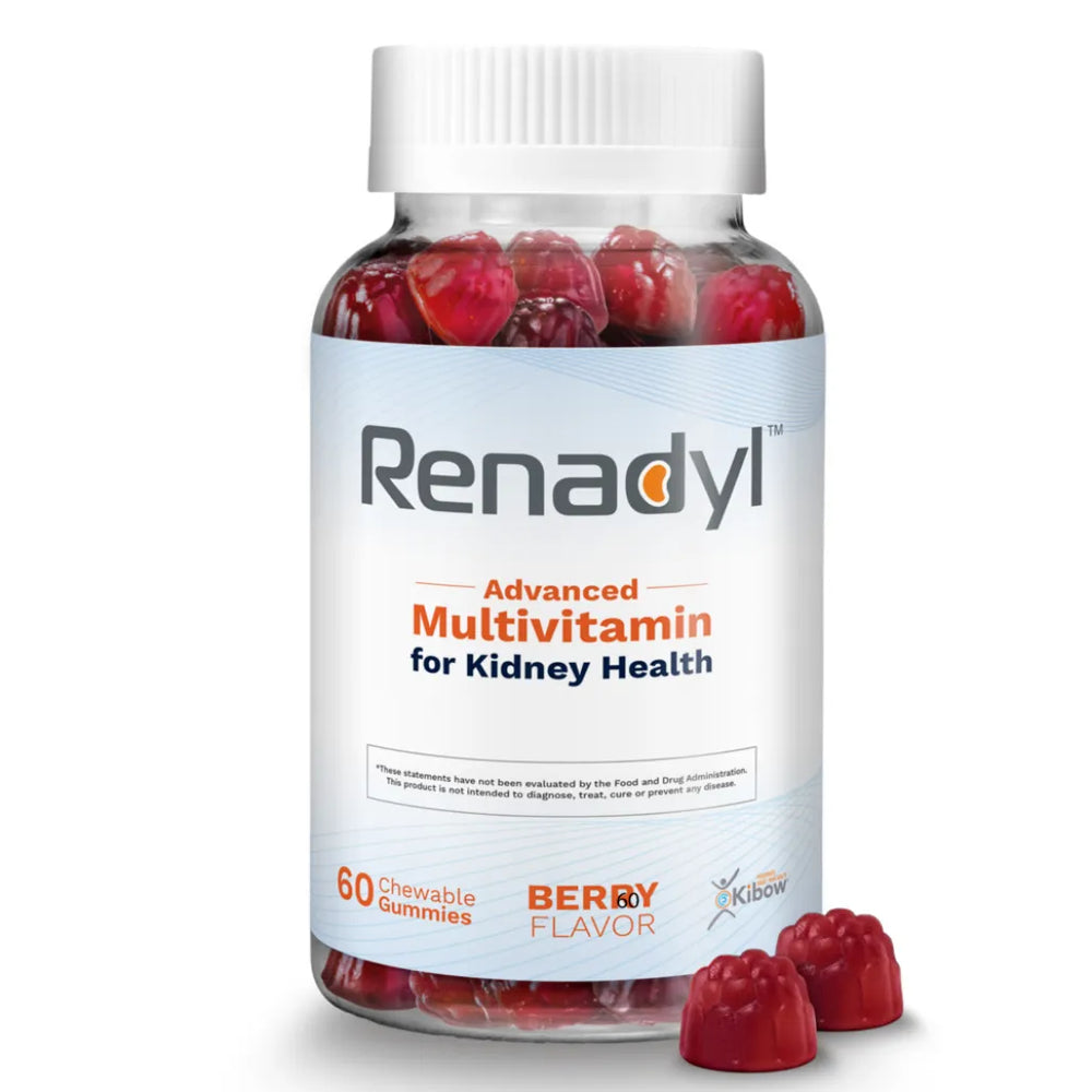 Renadyl Advanced Multivitamin for Kidney Health by Kibow Biotech