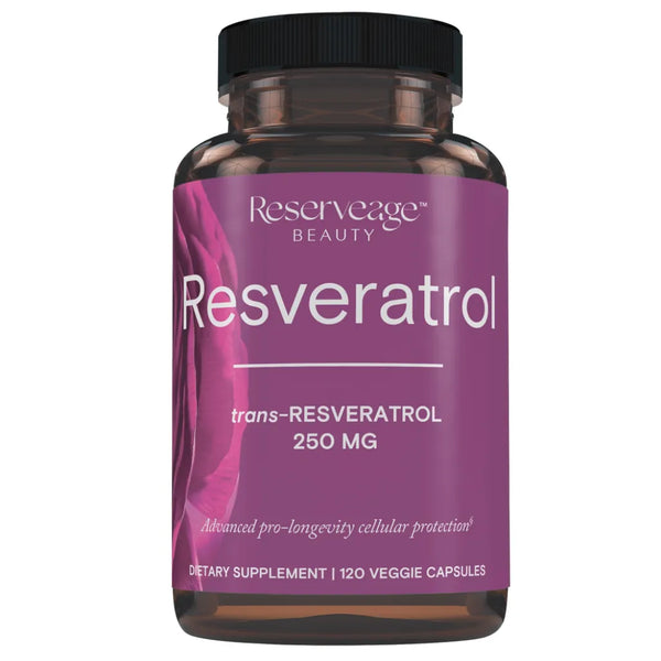 Resveratrol 250mg Reserveage Nutrition