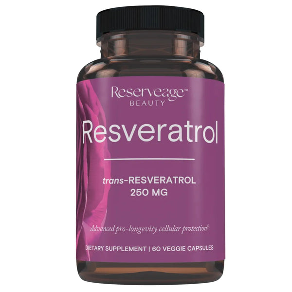 Resveratrol 250mg Reserveage Nutrition