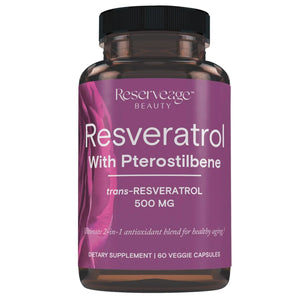 Resveratrol w/ Pterostilbene 500 mg - Reserveage
