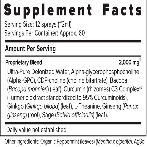 Results RNA ACN Neuro Extra Strength 4 fl oz - Supplement Ingredients