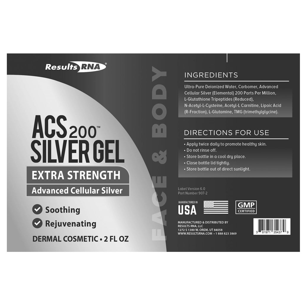 ACS 200 Silver Gel Extra Strength by Results RNA at Nutriessential.com
