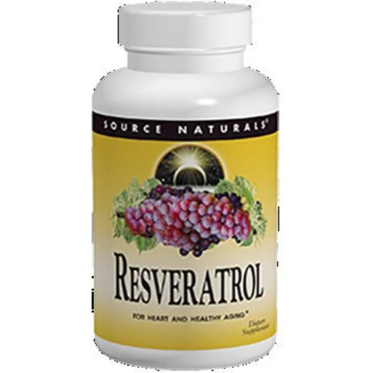 Resveratrol 200mg Source Naturals