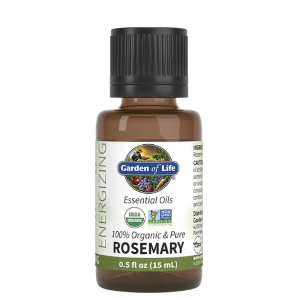 Rosemary Essential Oil Organic 0.5 oz Garden of life