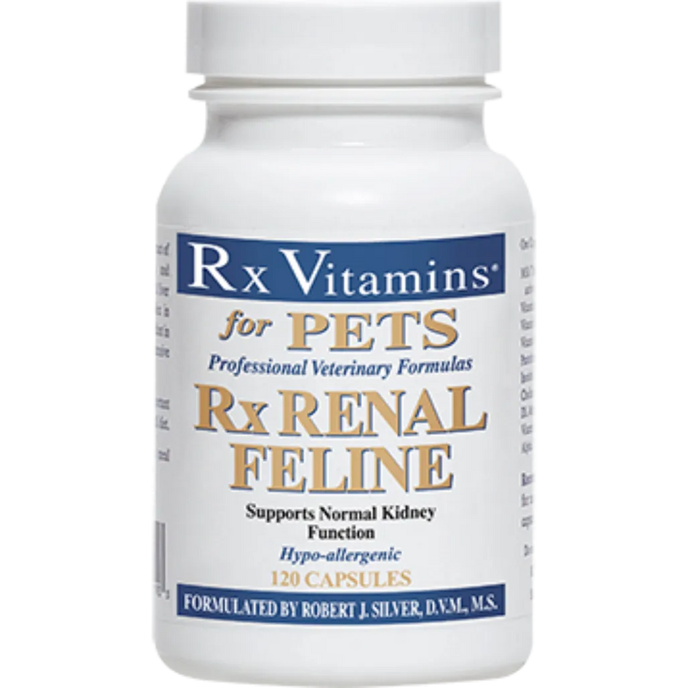 Rx Renal Feline 120 Caps Rx Vitamins for Pets