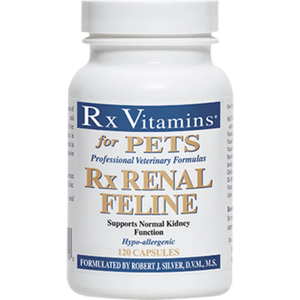 Rx Renal Feline 120 Caps Rx Vitamins for Pets