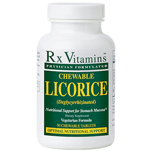 Chewable Licorice DGL Rx Vitamins
