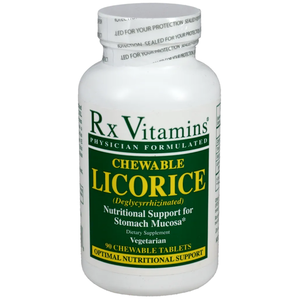 Chewable Licorice DGL Rx Vitamins