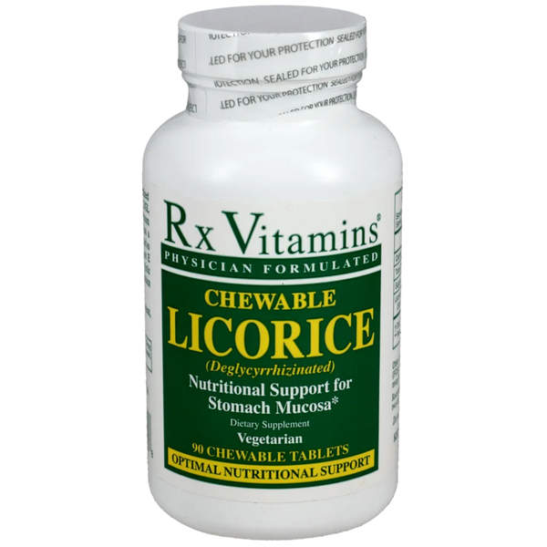 Chewable Licorice DGL Rx Vitamins