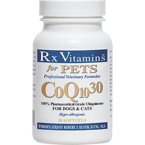 COQ10 30 for Dogs & Cats by Rx Vitamins for Pets at Nutriessential.com