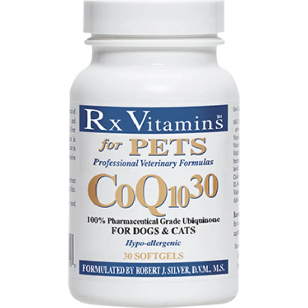 COQ10 30 for Dogs & Cats by Rx Vitamins for Pets at Nutriessential.com