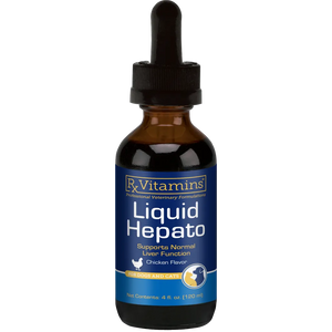 Liquid Hepato for Pets Chicken 4 oz Rx Vitamins for Pets