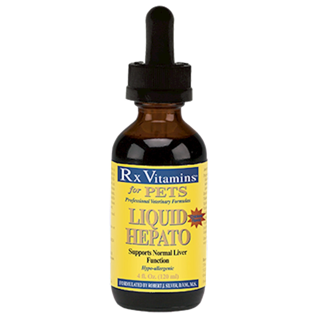 Liquid Hepato for Pets Chicken 4 oz Rx Vitamins for Pets