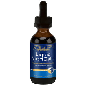 Liquid NutriCalm Dogs & Cats 4 oz by Rx Vitamins for Pets at Nutriessential.com