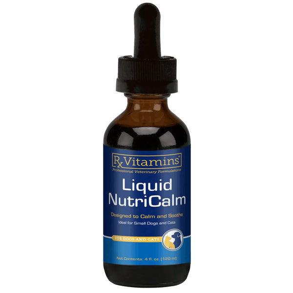 Liquid NutriCalm Dogs & Cats 4 oz by Rx Vitamins for Pets at Nutriessential.com