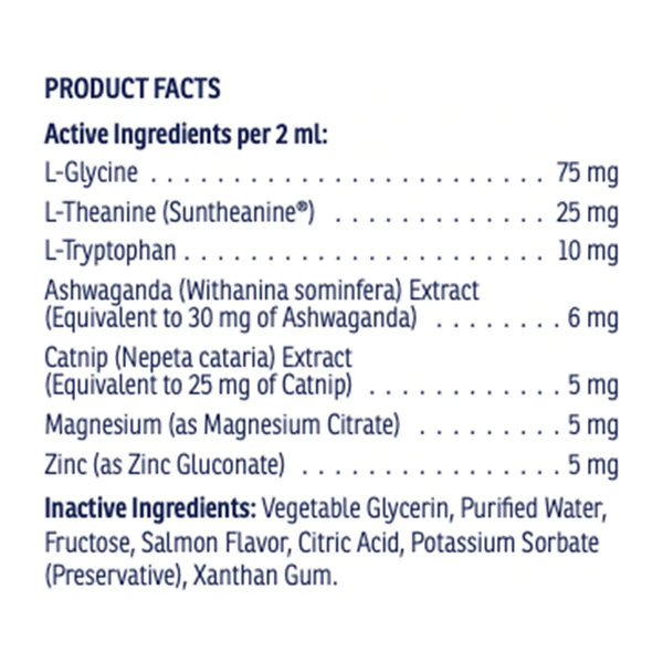 Liquid NutriCalm Dogs & Cats 4 oz by Rx Vitamins for Pets at Nutriessential.com