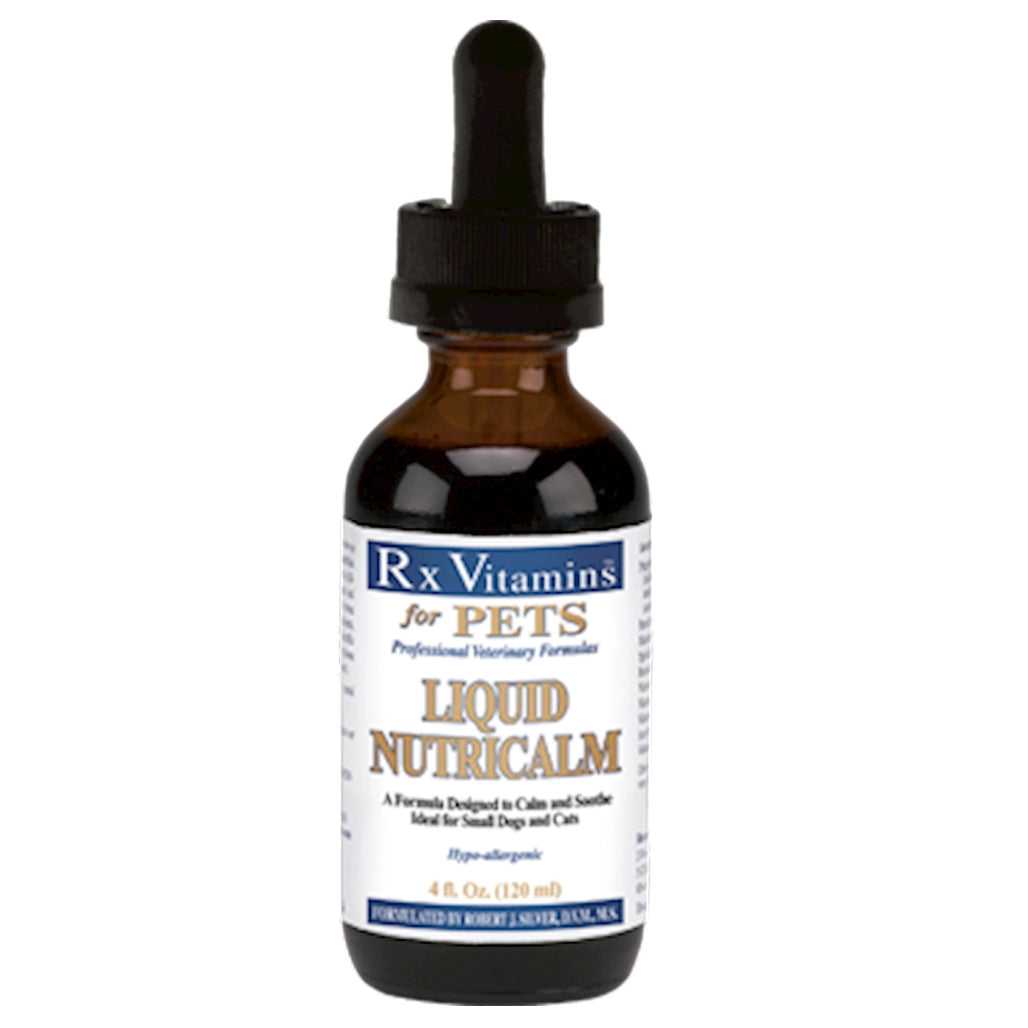 Liquid NutriCalm Dogs & Cats 4 oz by Rx Vitamins for Pets at Nutriessential.com