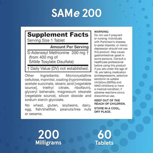 SAM-e 200 mg by Jarrow Formulas at Nutriessential.com