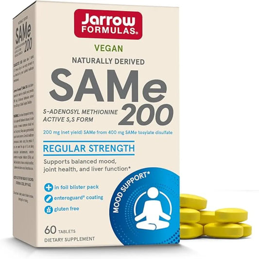 SAM-e 200 mg by Jarrow Formulas at Nutriessential.com