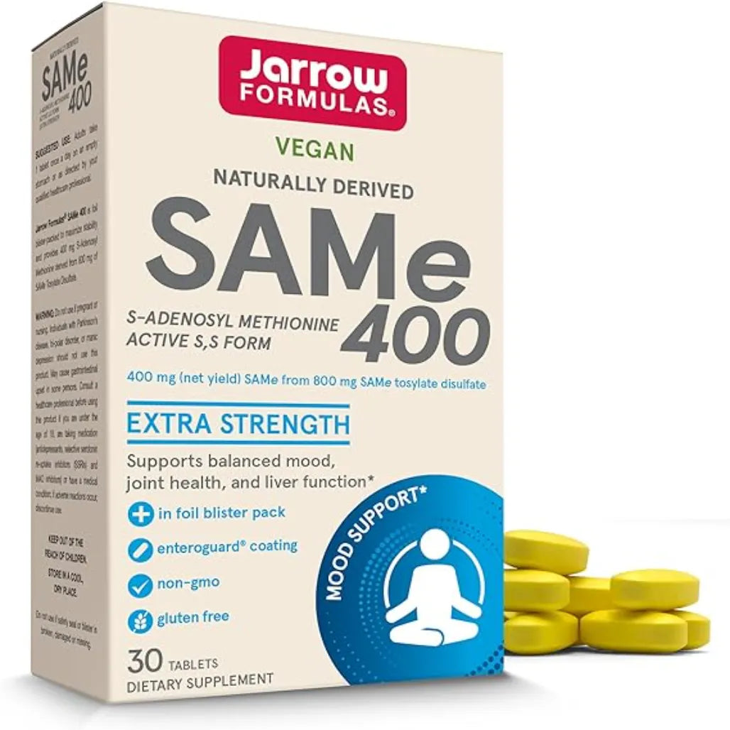 SAM-e 400 mg by Jarrow Formulas at Nutriessential.com
