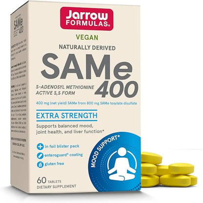 SAM-e 400 mg by Jarrow Formulas at Nutriessential.com