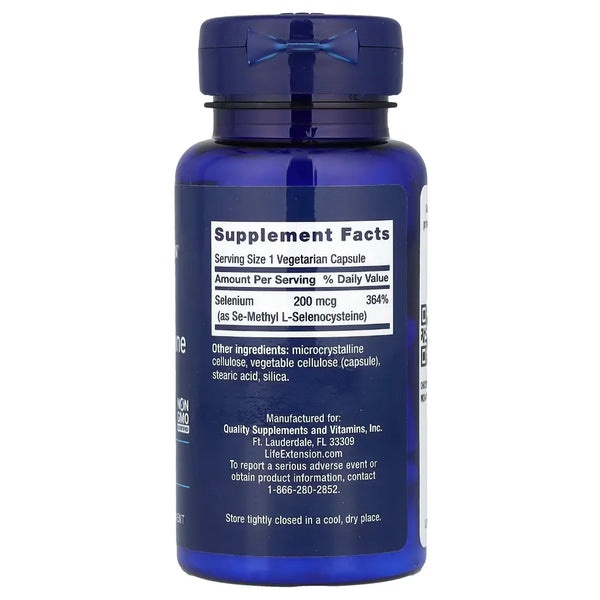 SE-Methylselenocysteine 200mcg by Life Extension