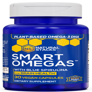 SMART OMEGAS with Blue Spirulina by Natural Stacks