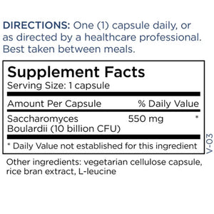 Saccharomyces Boulardii 10 Billion Metabolic Maintenance