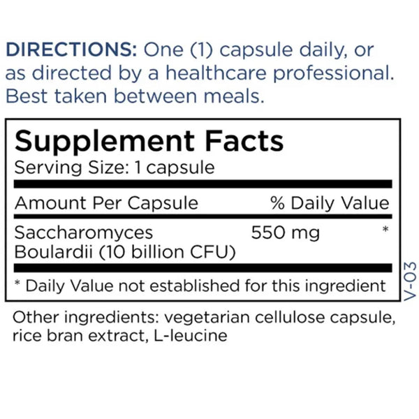 Saccharomyces Boulardii 10 Billion Metabolic Maintenance