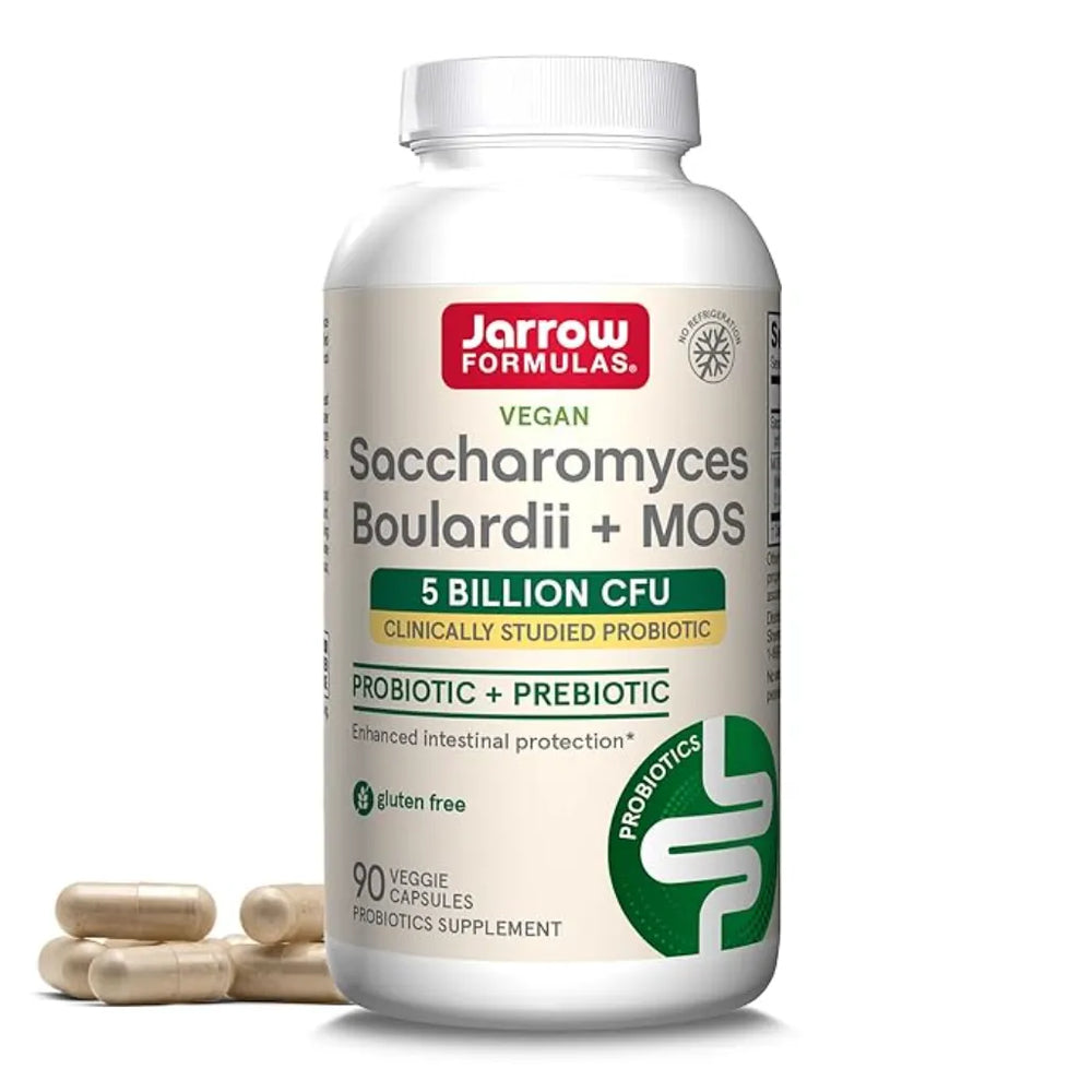 Saccharomyces Boulardii + MOS by Jarrow Formulas at Nutriessential.com