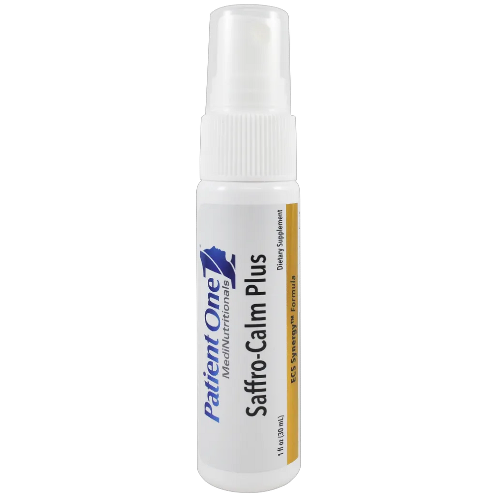 Saffro-Calm Plus by Patient One - 1 oz | Stress and Mood Support