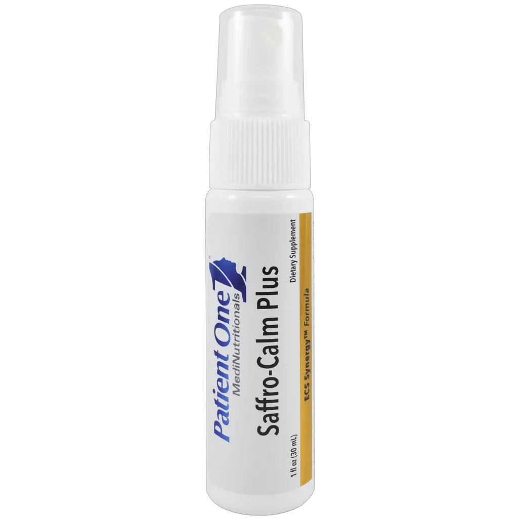 Saffro-Calm Plus by Patient One - 1 oz | Stress and Mood Support