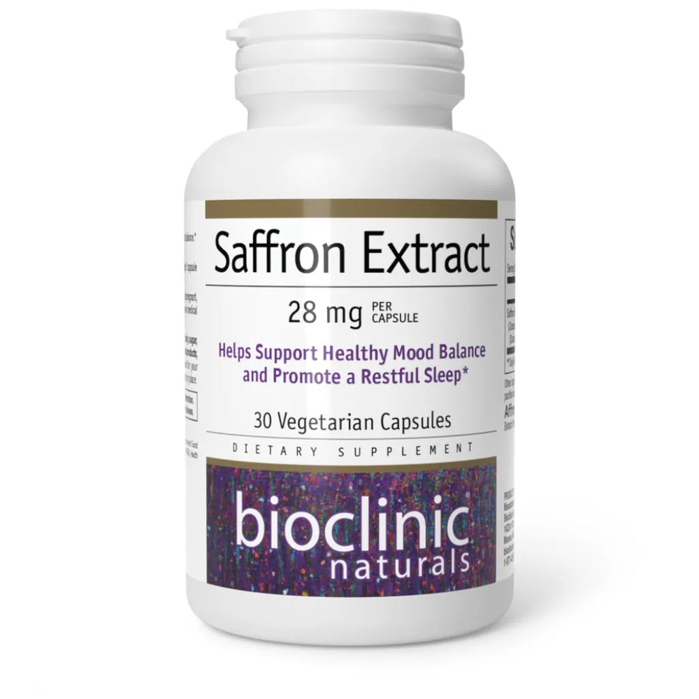Saffron Extract 28mg by Bioclinic Naturals
