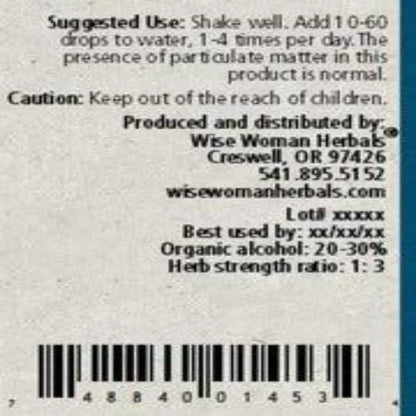 Salvia mil/dan shen 4 oz Wise Woman Herbals