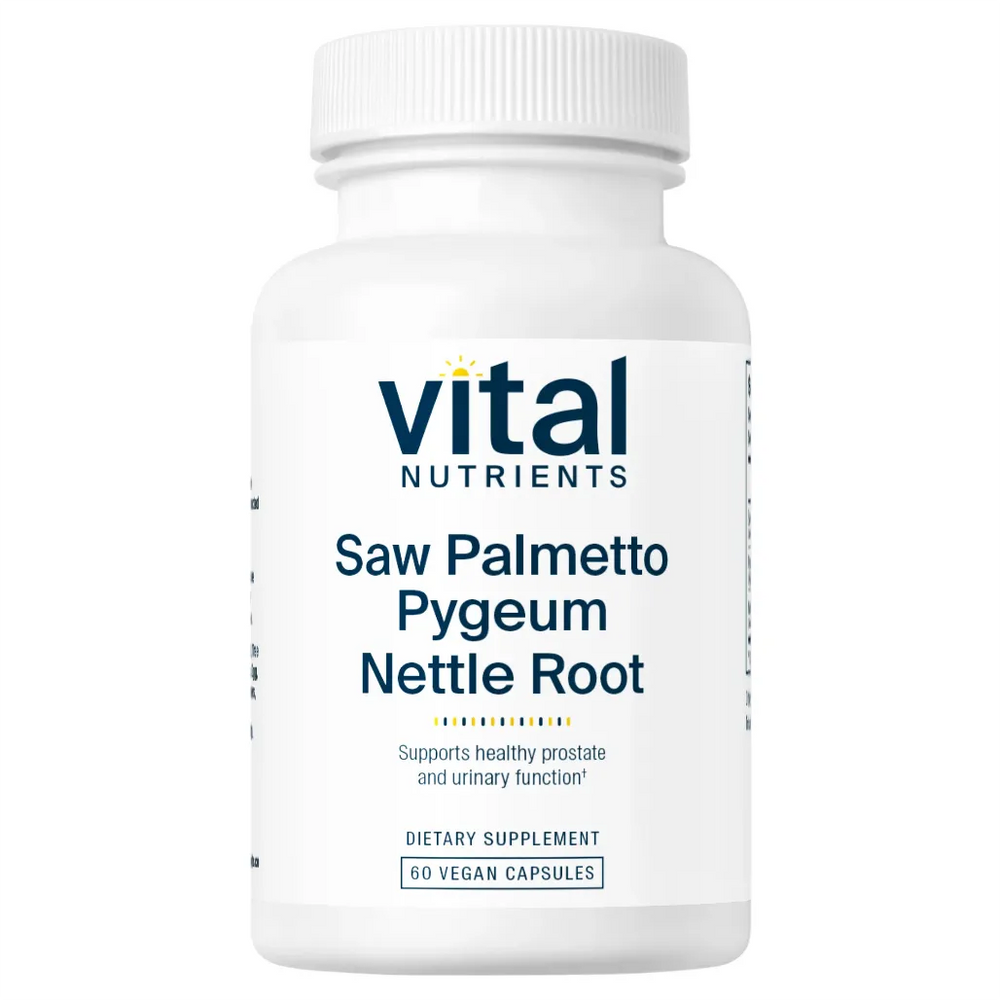 Vital Nutrients Saw Palmetto Pygeum Nettle Root - Promotes Healthy Urinary Function