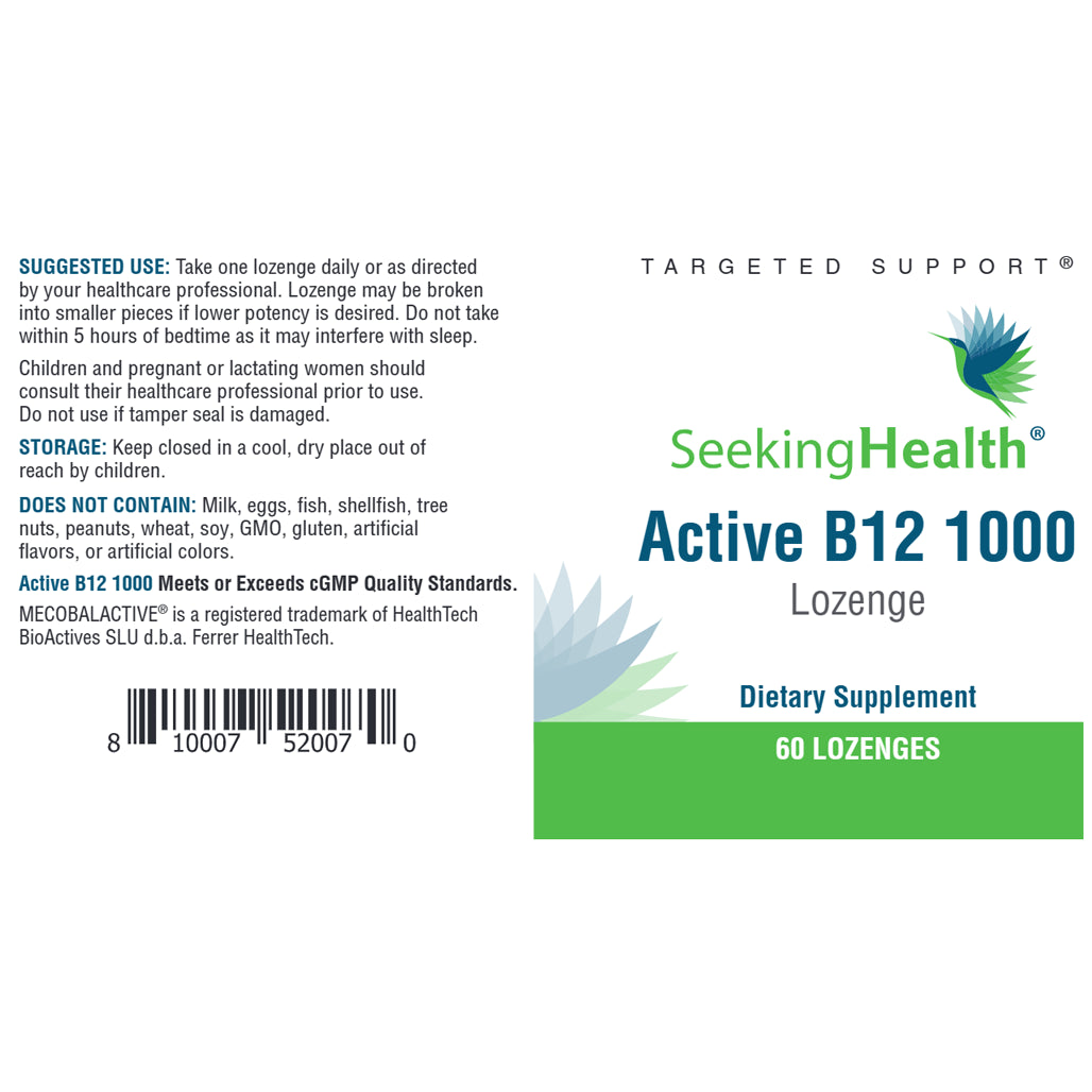 Active B12 1000 Seeking Health