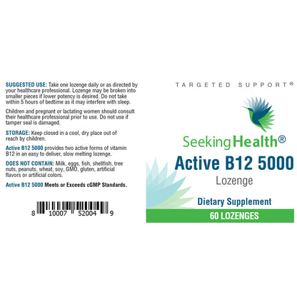 Active B12 5000 Seeking Health