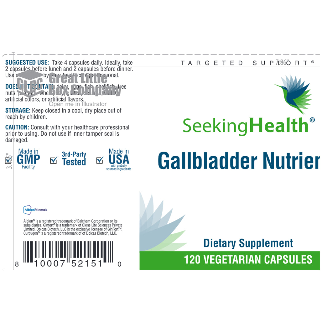 Gallbladder Nutrients Seeking Health