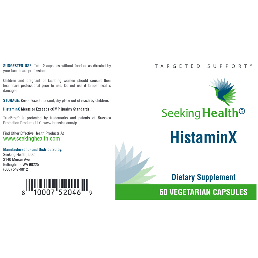 HistaminX Seeking Health