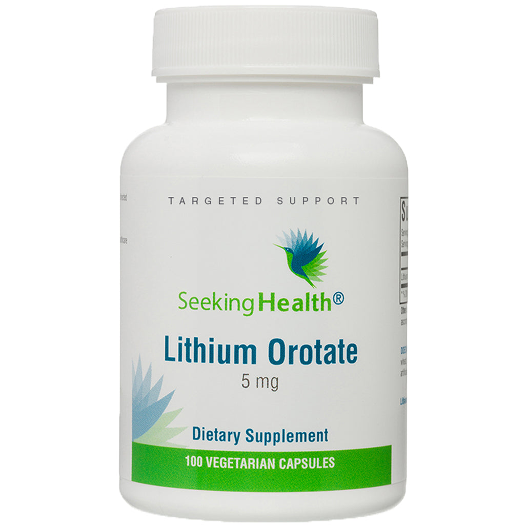 Lithium Orotate 5 mg Seeking Health