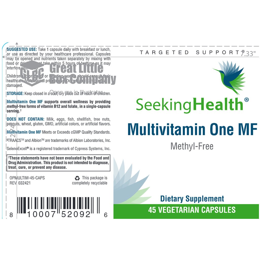 Multivitamin One MF Nutriessential.com